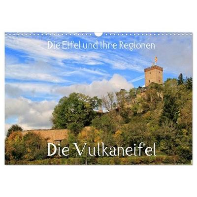 Die Eifel und ihre Regionen - Die Vulkaneifel (Wandkalender 2027 DIN A3 quer), CALVENDO Monatskalender
