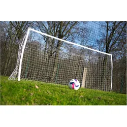 POWERSHOT Fußballtor (3,7 m x 1,8 m) mit integriertem Schutznetz (6,5 m x 3 m)