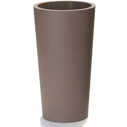 EURO3PLAST Pflanztopf Tuit Raw Ø 33 cm taupe