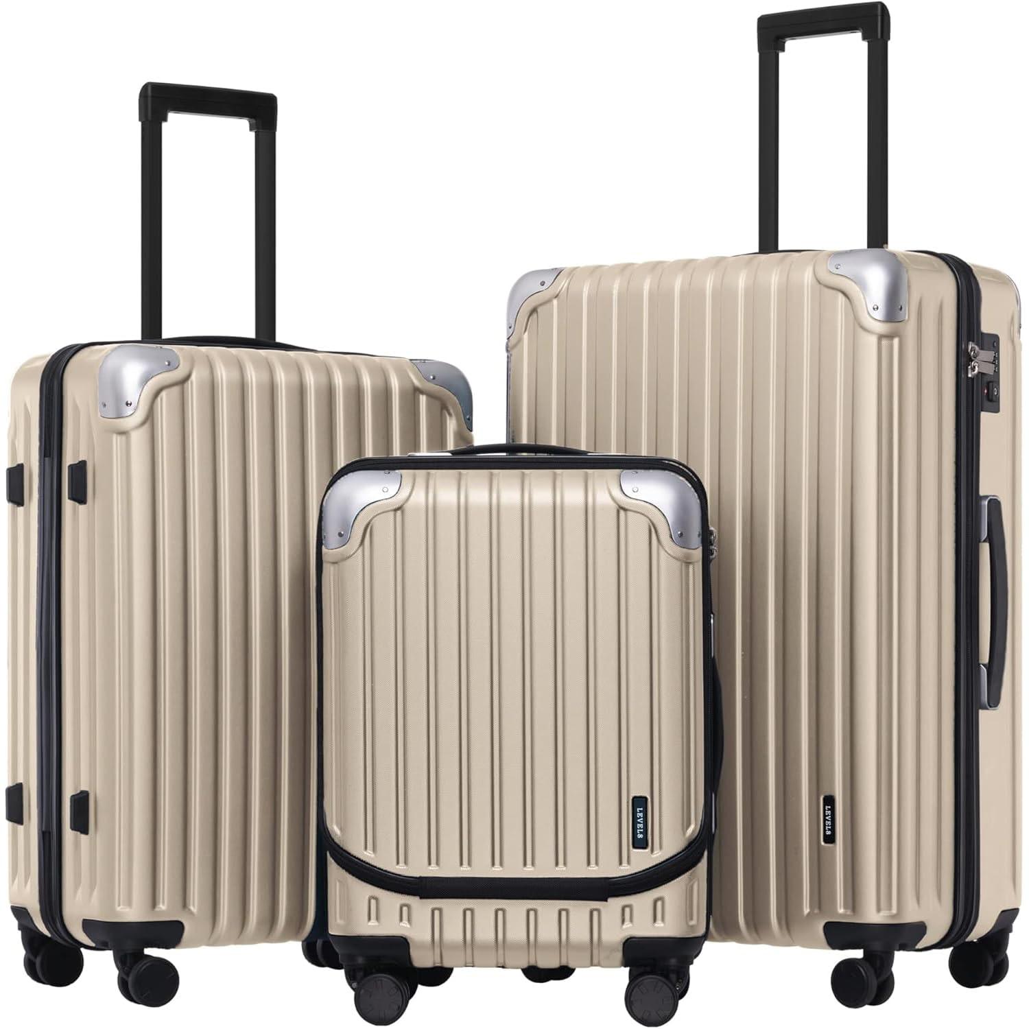 Handgepäckkoffer Trolley Reisekoffer - 20 Zoll - ABS und Polycarbonat - Erweiterbar - Vier Rollen