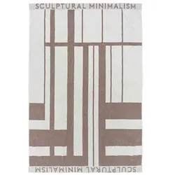 Kristina Dam Studio Minimales Handtuch beige groß