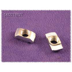 Hammond Electronics 1455TNUT Befestigungsmutter Stahl Silber 2 St.
