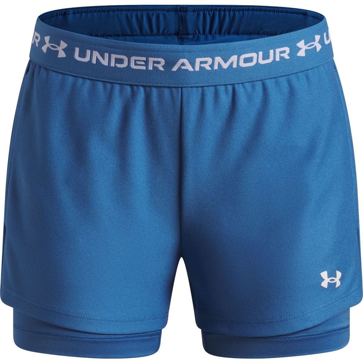 Under Armour Tech Play Up 2n1 Short blue white (430) M 6004985-430-YMD