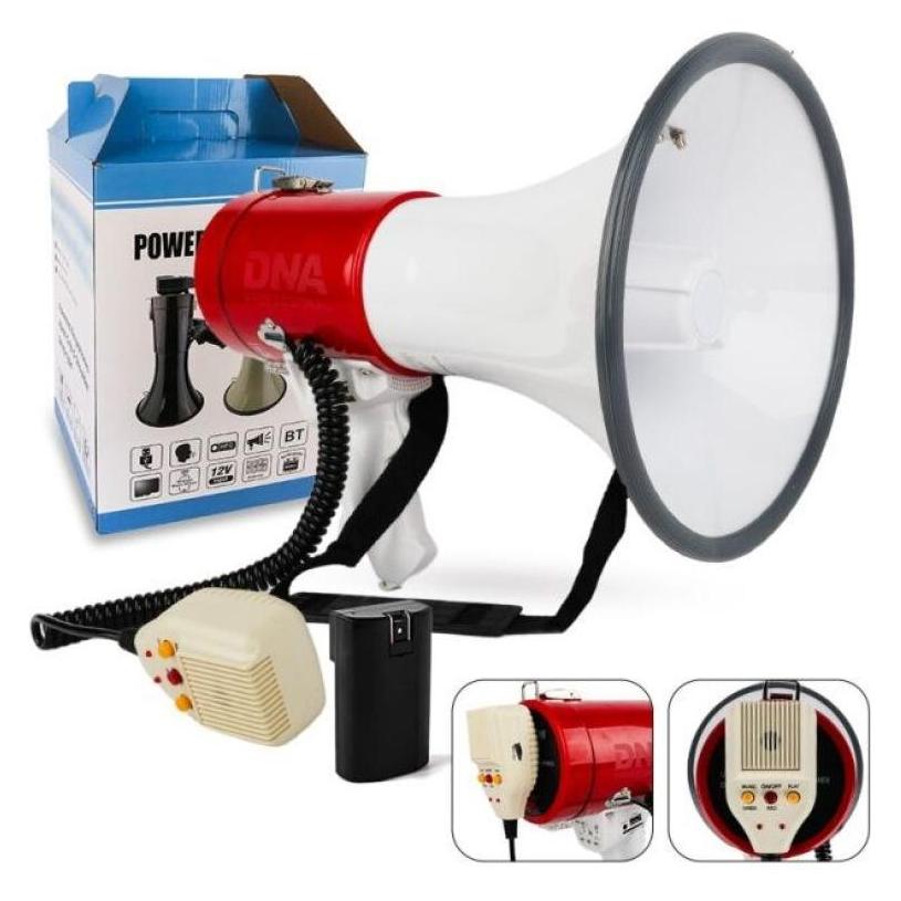 No Name DNA MEGA2 Megaphon Sprachverstärker Sirene USB BT (Verstärker) (5908249820562)