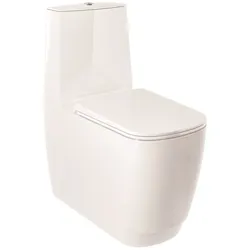 KLUDI-RESA S Spiralflush-UNI-Trap WC versteckte Befestigung weiß glänzend 27WCB0143