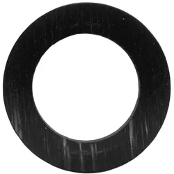 10 x Dichtung, Gummiring, schwarz, weich