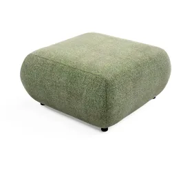 POLSTERHOCKER DELTA Modern Sitzhocker, Fußhocker Grün