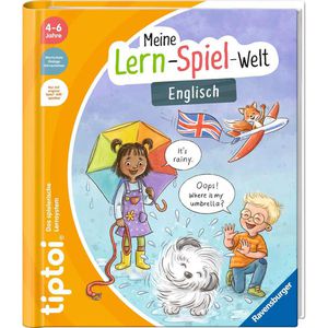 tiptoi Spielbuch Meine Lern-Spiel-Welt, Englisch, 4-6 Jahre, interaktives Lernen