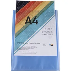5x Exacompta, Mappe, Sichtmappe (A4, 20x)