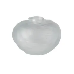 HOME STORY Vase   , transparent/klar , Glas , Maße (cm): H: 15  Ø: 20