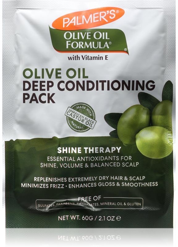 Palmer’s Olive Oil Formula après-shampoing nourrissant en profondeur pour cheveux indisciplinés et frisottis 60 g