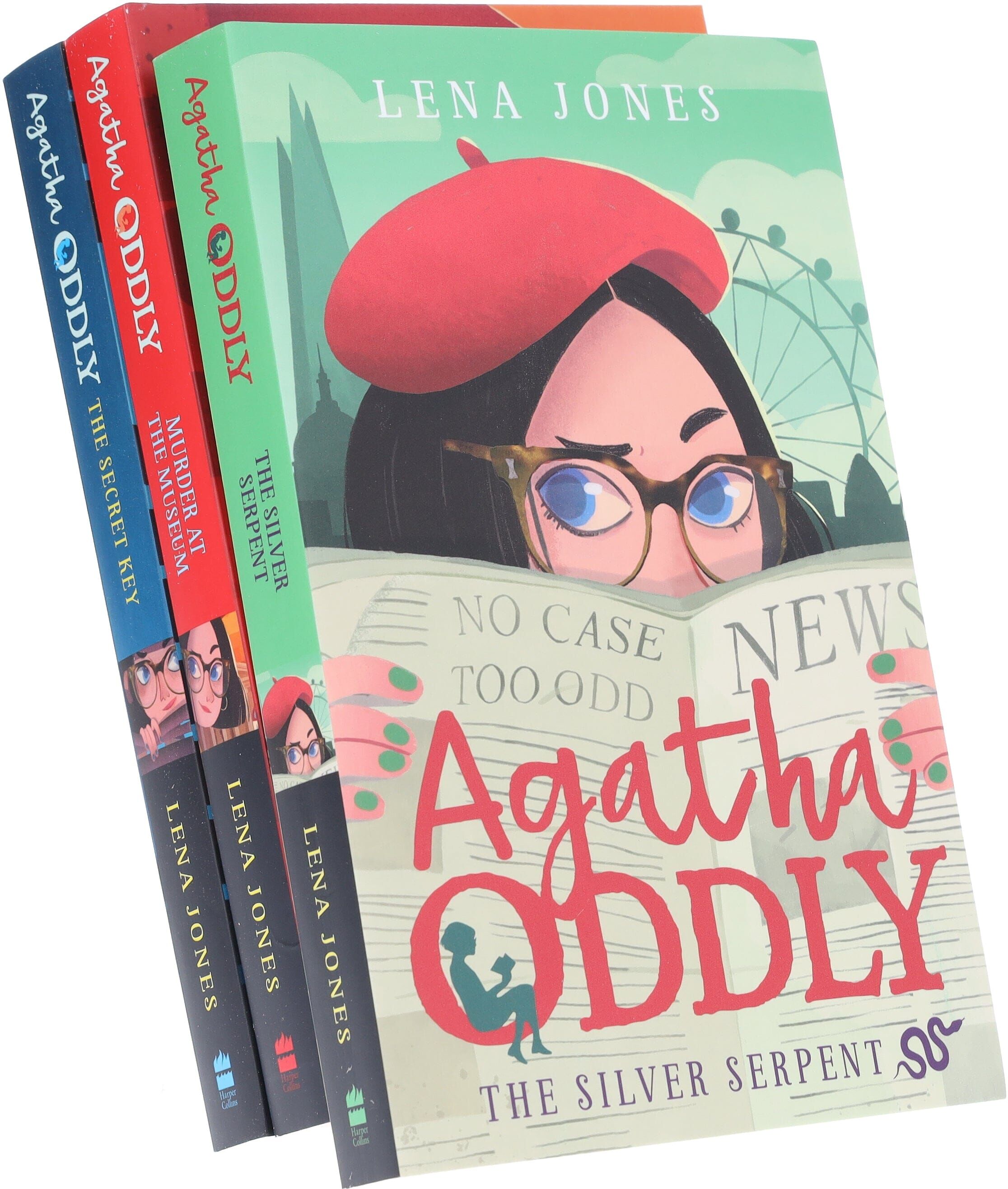 Agatha Oddly Detective Series By Lena Jones 3 Books Collection Set - Ages 11+ - Paperback HarperCollins Publishers