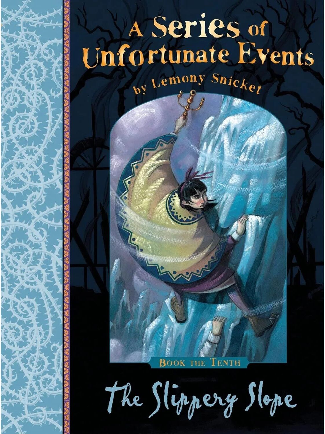Farshore The Slippery Slope by Lemony Snicket - A Series of Unfortunate Events Book 10 - Paperback - Ages 9-12 - Dark Comedy Adventure