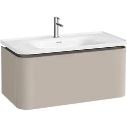 VitrA Glora Set Möbelwaschtisch + Waschtischunterschrank Taupe Matt,80375 80375