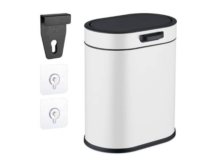 Relaxdays Poubelle suspendue 5 l