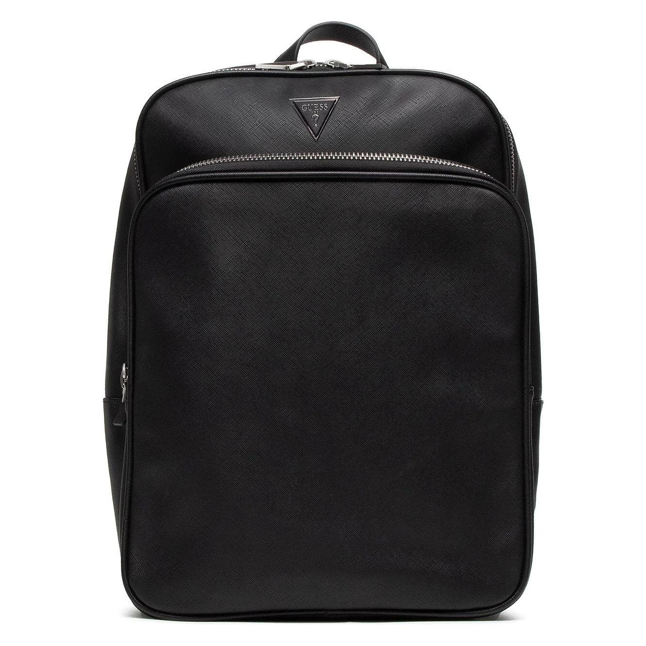 Guess Zaino, Synthetic Leather, Textile Backpack, Black, HMECRN, For Men (25 l) (37668558)