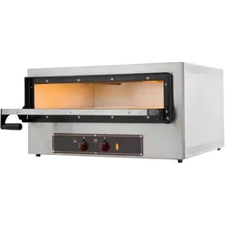 EURAST - Pizzaofen mit 1 elektrischen kammer für 2 pizzen ø 360 - 740x600x410 mm - 3200 W 230/1V - 51100121