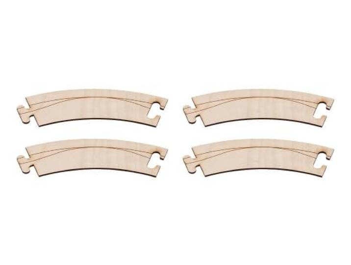 Faller 161921 Car System Laser Street 45 Degree Curve R218 (4)