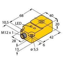 Turck Sensor NI25-Q20-AN6X2-H1141