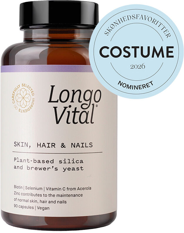 Longo Vital Skin, Hair & Nails Kosttilskud 90 stk