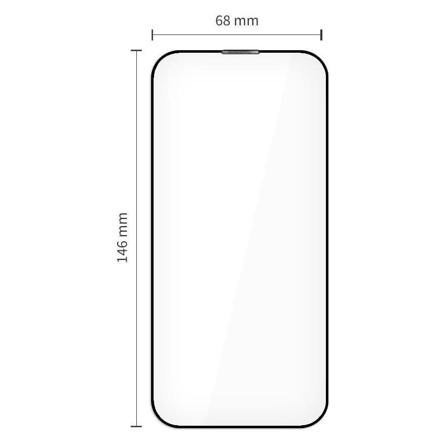 Tech-Protect Quick Set+ 2er-Pack Panzerglas für iPhone 17 - Schwarz (2 Stk., Apple iPhone 17) (5906302319336)