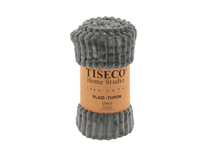 Tiseco 3465GREY Decke Grau