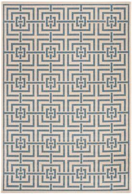 SAFAVIEH Linden Mischa Indoor/ Outdoor Waterproof Patio Backyard Rug