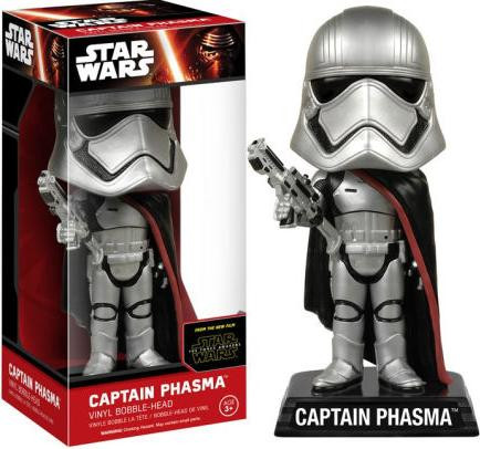 Funko Pop EPVII Captain Phasma wiebelkopfiguurtje