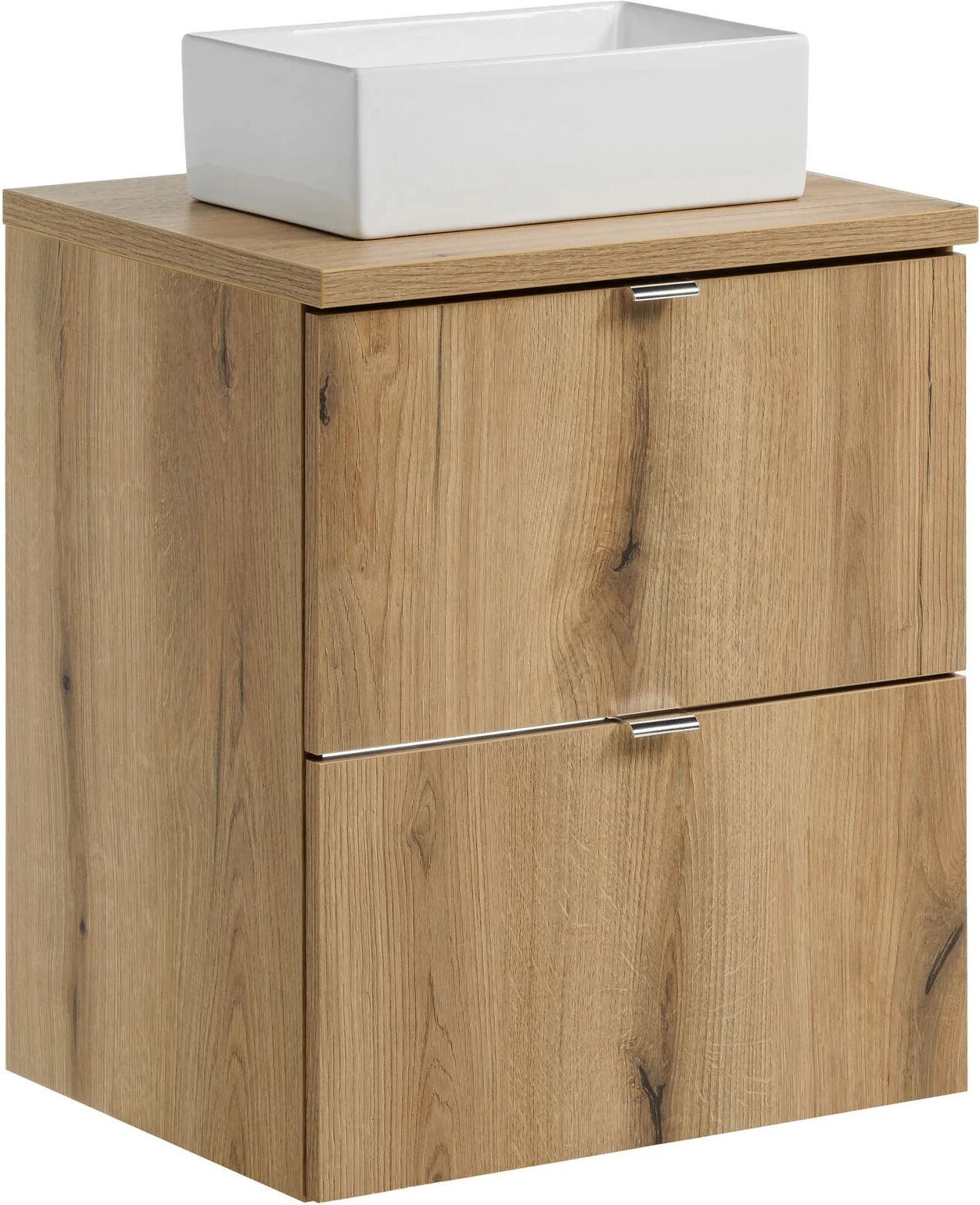 garneroarredamenti Lavabo bagno da appoggio 35x22cm ceramica bianco Puky