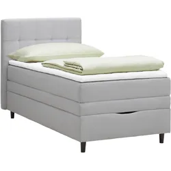 Boxspringbett Miami in Grau ca. 90x200cm