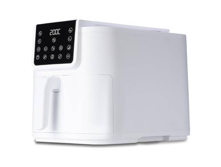 ARDES FRIGGISANA INFINITY ARFRYA05LW – Extra Tiefe Heißluftfritteuse 8 L, Rapid Air, 1700 W, 10 Programme, Touch‑Display