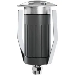 Fabas Luce, Gartenbeleuchtung, YUMA 2 SILVER LED Ausseneinbauleuchte 2.8W warmweiss Edelstahl 6910-02-024 (125 lm, IP67)