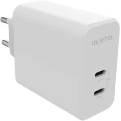 ZAGG mophie Netzteil GaN 67W 2x USB-C weiß