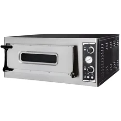 HENDI Pizzaofen BASIC 4, 1 Kammer, 400V/4700W, 975x930x(H)413mm