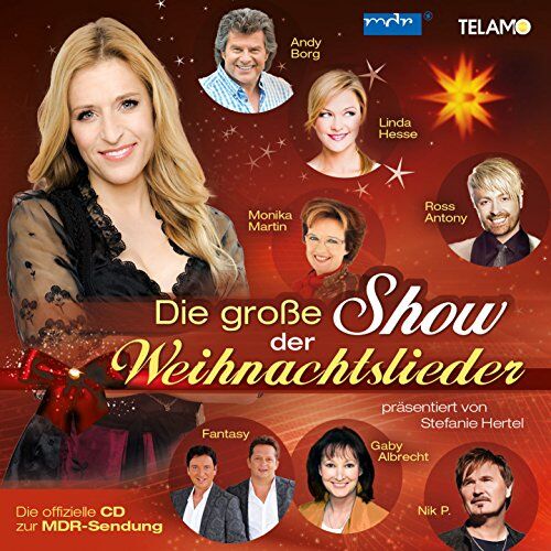 Various - Stefanie Hertel präsentiert: Die große Show der Weihnachtslieder - Preis vom 10.10.2026 11:48:34 h