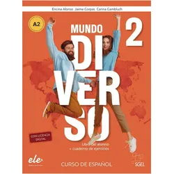 Mundo Diverso 2. Kurs- und Arbeitsbuch + Digitale Ausgabe, Schulbücher von Collectif