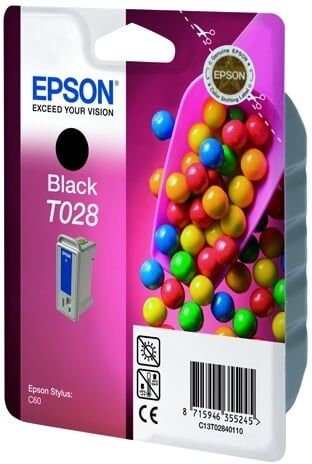 Epson T028 cartucho de tinta negro