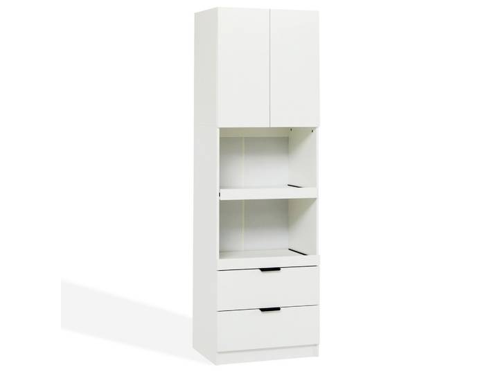 REGAL Weiß 59.5/45/200 cm