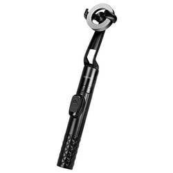 LogiLink BT0069 Selfie Stick Schwarz Bluetooth, integrierter Akku, Integriertes Stativ