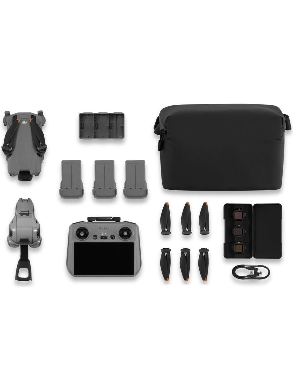 DJI Mini 5 Pro Fly More Combo Plus met DJI RC 2, Drone met 4K HDR Camera, 1-Inch CMOS en 52 minuten vliegtijd
