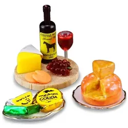 Reutter, Miniaturen, 001.781/5 - Wein und Käse, Miniatur