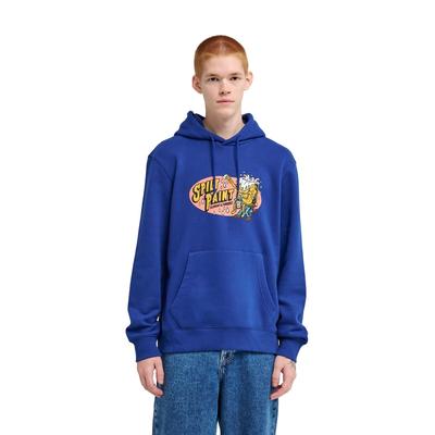 Hoodie ELEMENT "Timber Carry", Herren, Gr. M, blau (bellweather blau), Obermaterial: 55% Baumwolle, 25% Baumwolle, 20% Polyester., Sweatshirts Hoodie