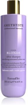 FarmaVita Amethyste Cool Blonde champô violeta para cabelo loiro e com madeixas 250 ml. Amethyste Cool Blonde