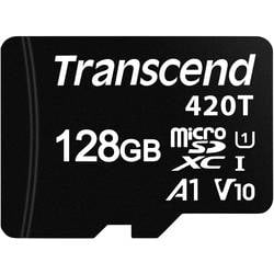 Transcend TS128GUSD420T microSD-Karte Industrial 128 GB Class 10 UHS-I