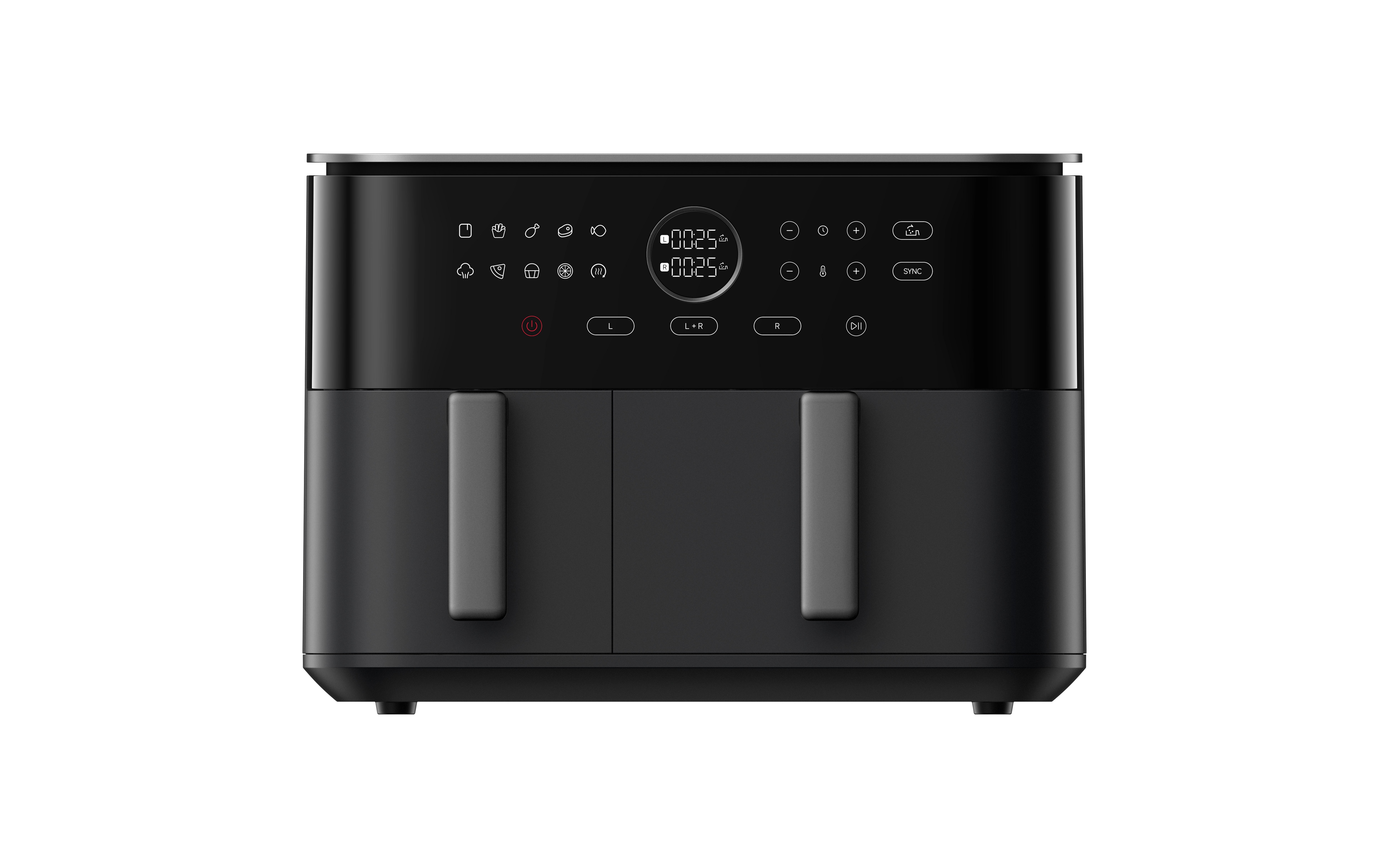Xiaomi BHR07SGEU Dual Zone Air Fryer 10L schwarz Heißluft Fritteuse