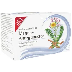 H&S Magen-anregungstee Filterbeutel 20X2,0 g