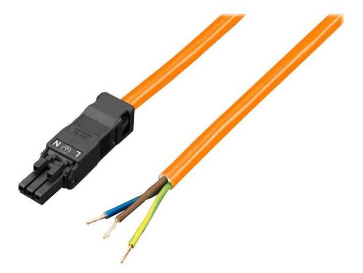 Anschlussleitung Rittal L3000mm Orange 5 Stück