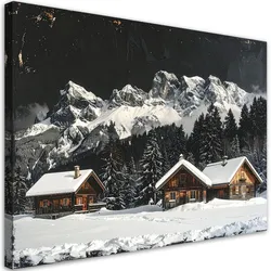 LEINWANDBILD Weihnachten 120x80cm