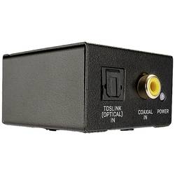 LINDY AV Konverter Lindy - Digital-Analog-Audiowandler - Schwarz [Koaxial, Toslink - RCA] 70368