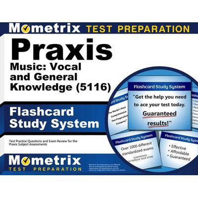 PRAXIS Music: Vocal and General Knowledge (5116) Flashcard Study System, Nonbook von , Mometrix Media Llc, 978-1-5167-2064-4